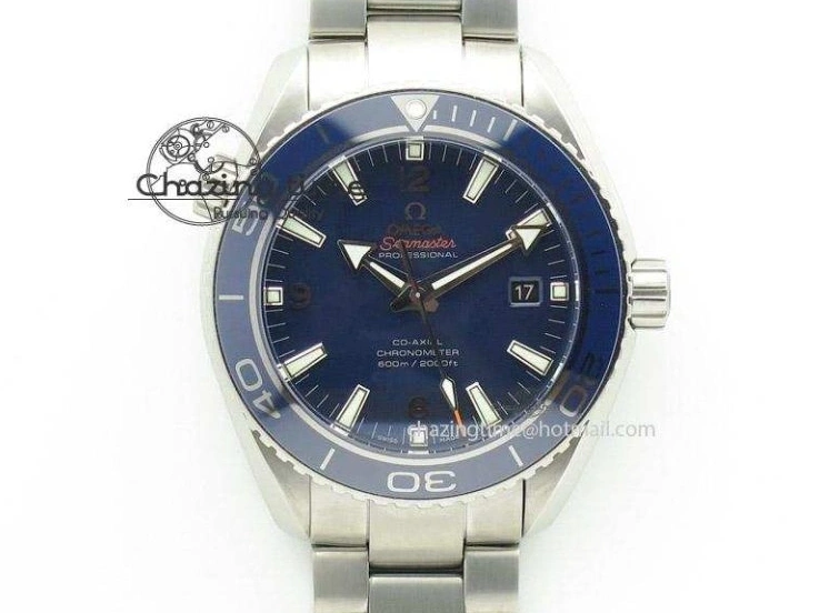 0405 Seamaster “LMPO” OMF 1:1 Best Edition Black Dial on SS Bracelet A Tailored 7703